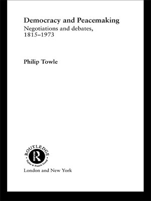cover image of Democracy and Peace Making